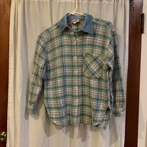 Vintage Plaid button up